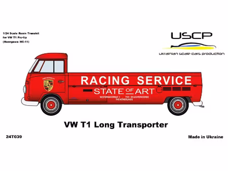 VW T1 Long Transporter 1/24