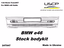 BMW e46 Stock bodykit 1/24