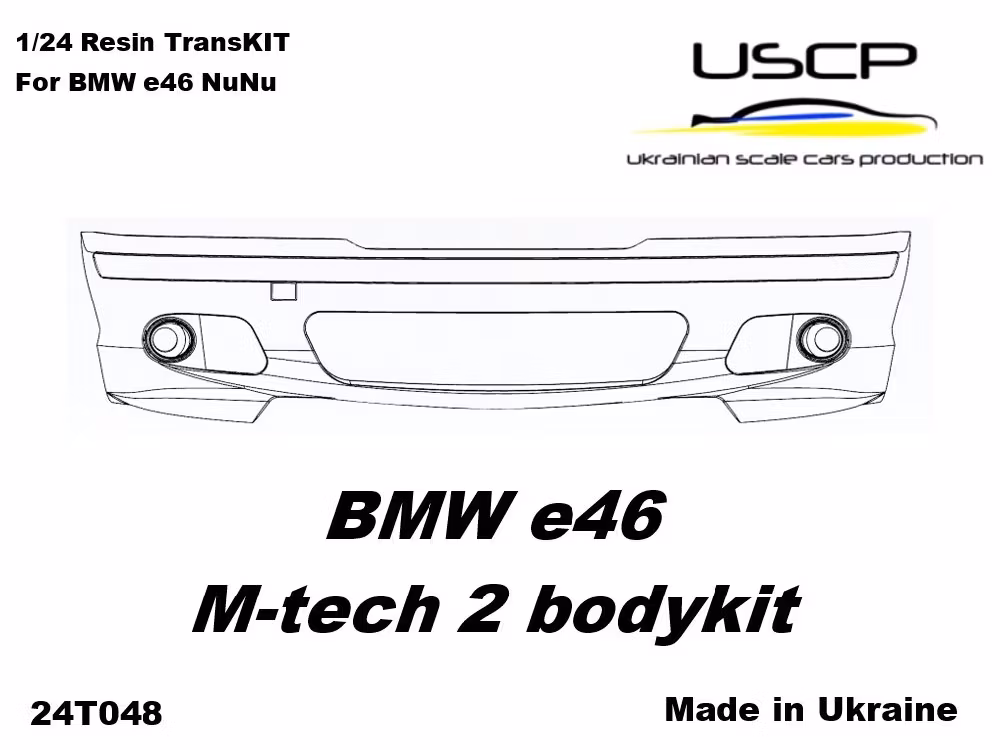 BMW e46 M-tech 2 bodykit 1/24