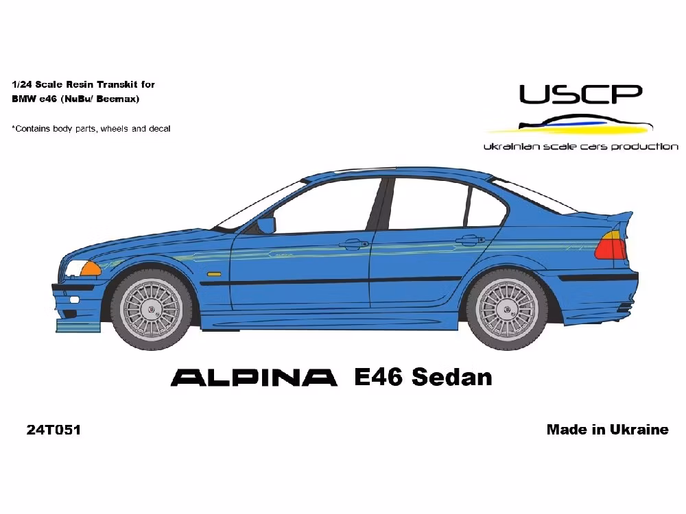 Alpina e46 Sedan 1/24