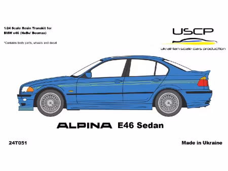 Alpina e46 Sedan 1/24