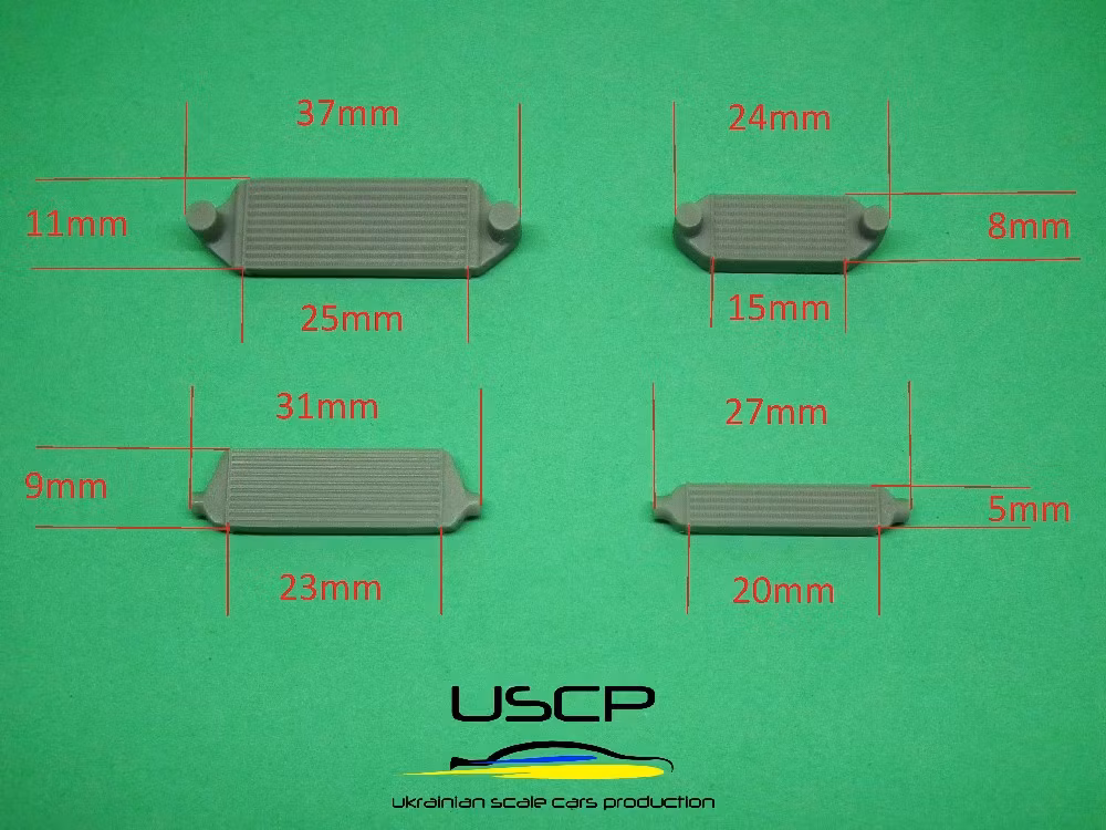 Intercoolers set 1/24