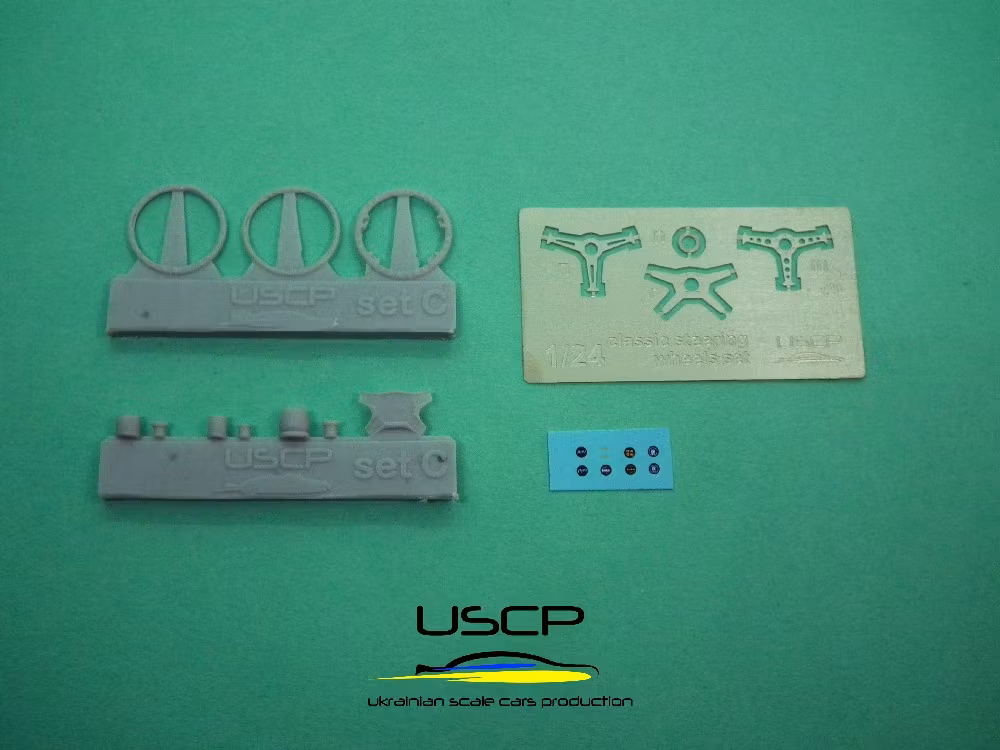 Classic Steering Wheels set 1/24