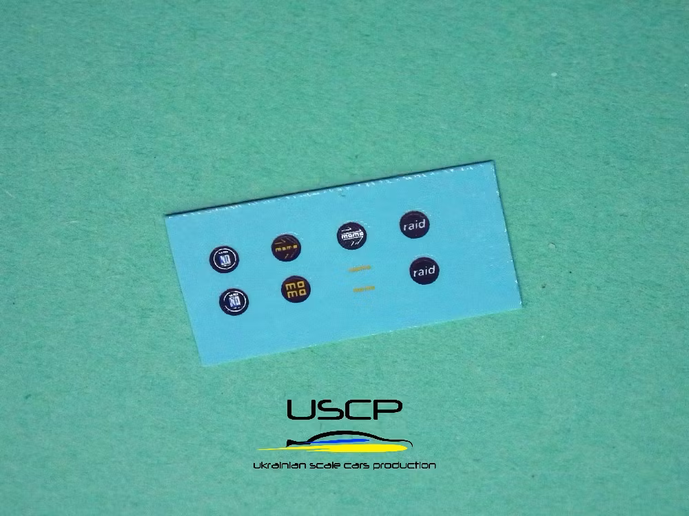 Classic Steering Wheels set 1/24