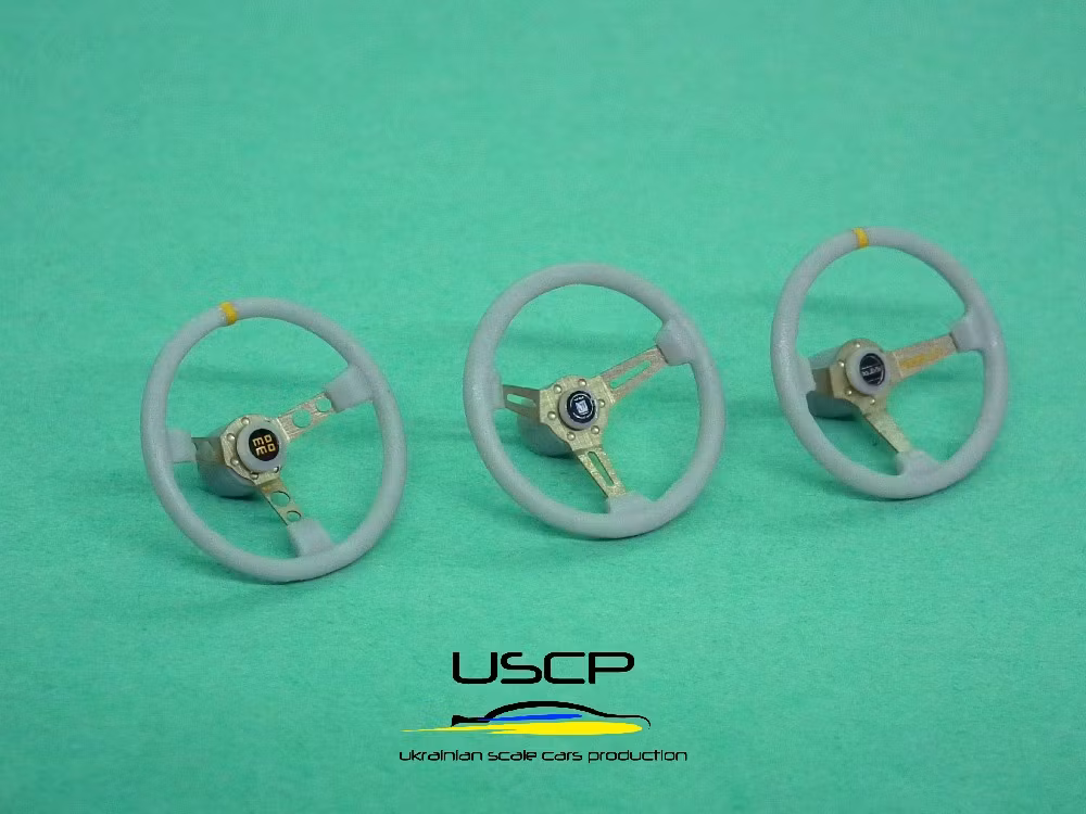 Sport Steering Wheels set 1/24