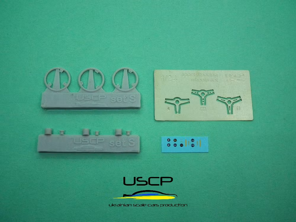 Sport Steering Wheels set 1/24
