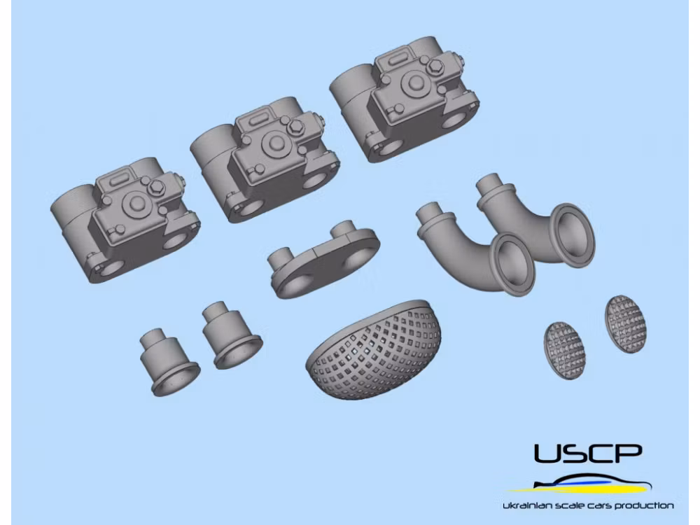 Weber Carburetors set 1/24