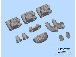 Weber Carburetors set 1/24