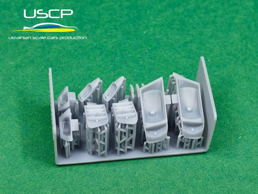 Mercedes 500sec (c126) detail-up set 1/24