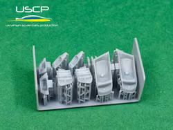 Mercedes 500sec (c126) detail-up set 1/24