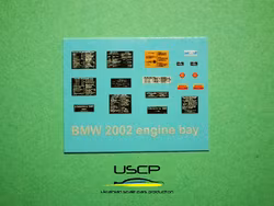 BMW 2002 Engine Bay Decal 1/24
