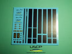 Shelby GT500 Customs Decal 1/24