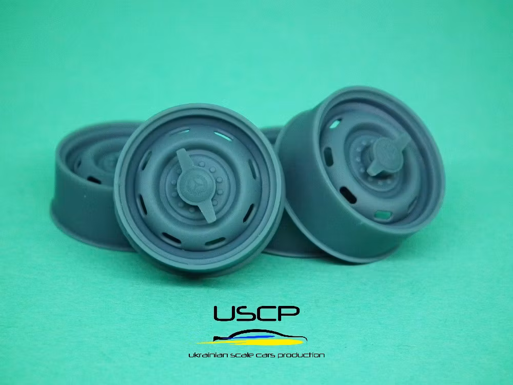 Mercedes 300 SL wheels for Tamiya 1/24