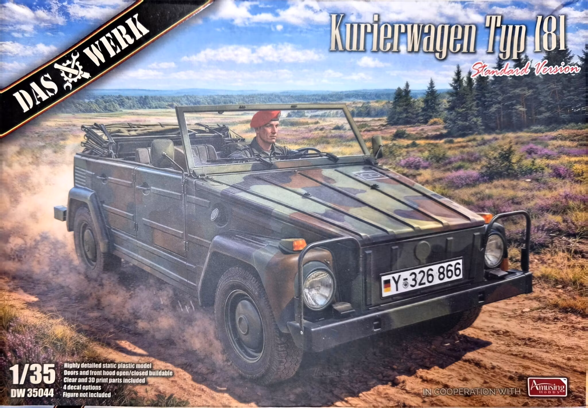 KURIERWAGEN TYP 181 STANDARD VERSION 1/35