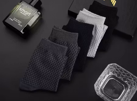 Strumpor i bambu (5-pack)