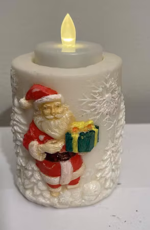 Stearinlys M/Nisse Motiv