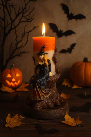 Stearinlys Halloween