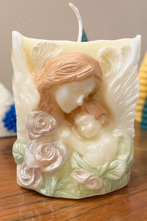 Stearinlys Mor og Barn 1