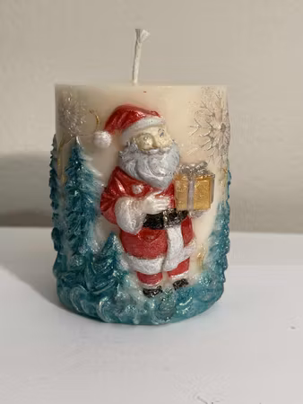 Stearinlys Nisse Motiv