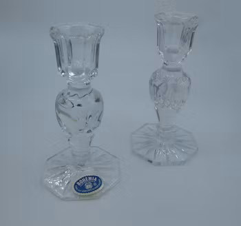 Lysestake i krystall