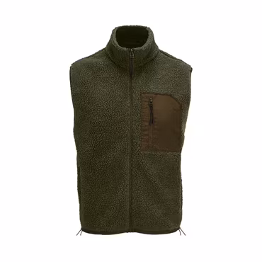 Unisex väst i sherpa-fleece med återvunnet material | SOL´S