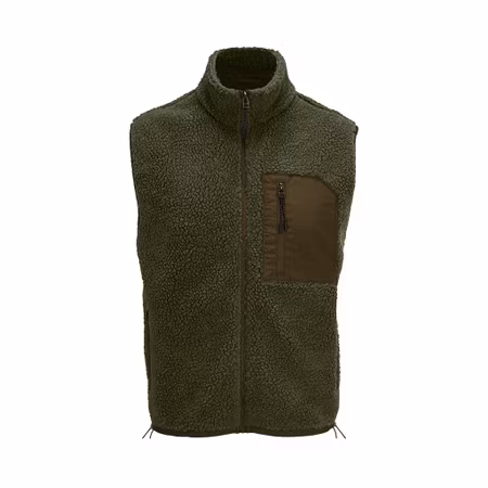 Unisex väst i sherpa-fleece med återvunnet material | SOL´S