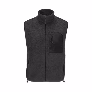 Unisex väst i sherpa-fleece med återvunnet material | SOL´S