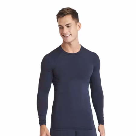 Långärmad undertröja i funktionsmaterial | Just Cool
