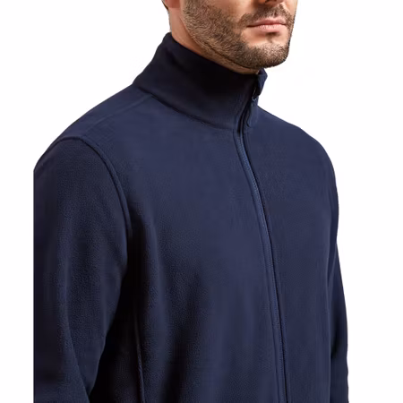 Fleecetröja med dragkedja för herr | Premier