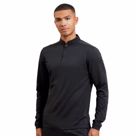 Kockskjorta med lång ärm i funktionsmaterial | Premier