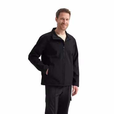 Softshelljacka med hel dragkedja för herr | Uneek