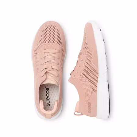 Sockliknande löparsneakers med andningsbar mesh och halkfri sula | Suecos