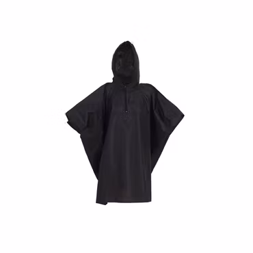 Regnponcho i PU-belagd polyester med huva och packpåse | Yoko