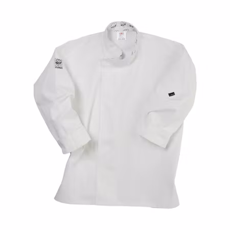 Kockrock långärmad med StayCool® och återvunnet material | Le Chef Professional