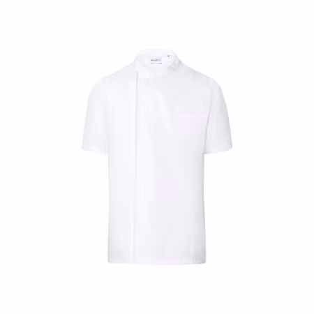 Kortärmad kockskjorta i twill med ventilerande rygg unisex | Karlowsky