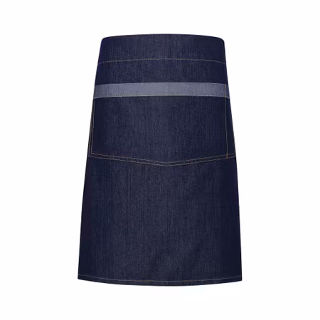 Midjeförkläde i denim med rymlig mittficka | Premier