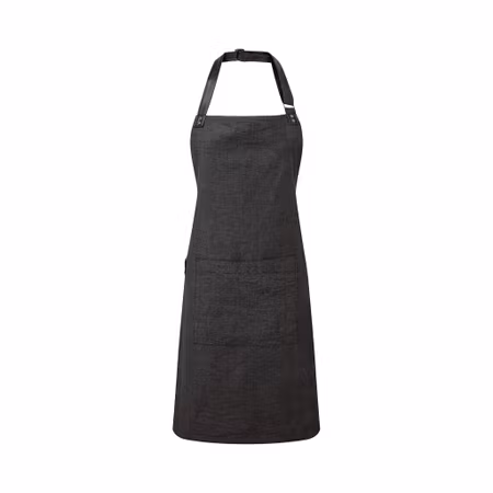 Elegant oxford-förkläde med ficka | Premier