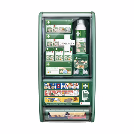 Första Hjälpen-station med Soft Foam-dispenser | Cederroth