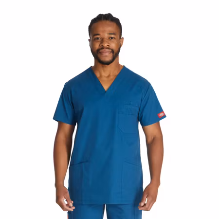 Bussarong med V-ringning och praktiska detaljer för herr | Dickies