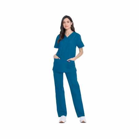 Unisex vårdset med topp och byxa i slitstark poplin | Dickies