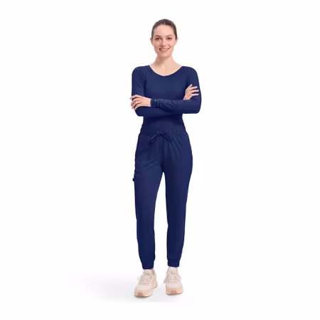 Renee vårdbyxa i joggermodell med resår och fyrvägsstretch | Healing Hands