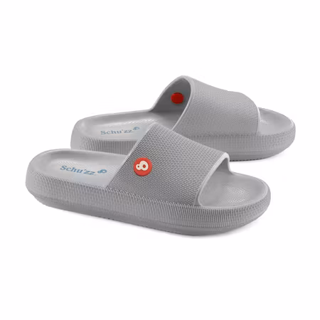Sandaler i gummi med bred rem för dam | Schu'zz