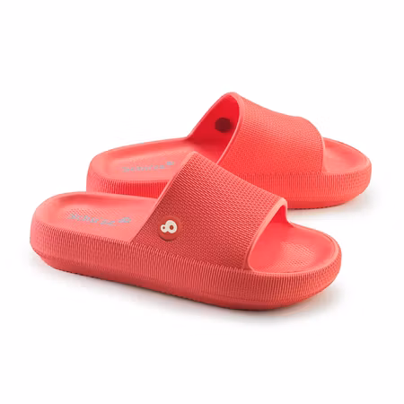 Sandaler i gummi med bred rem för dam | Schu'zz
