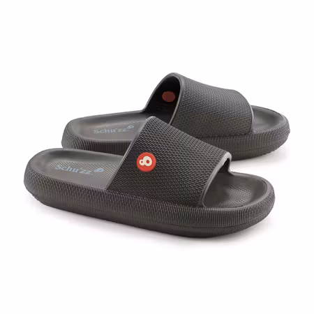 Sandaler i gummi med bred rem för herr | Schu'zz