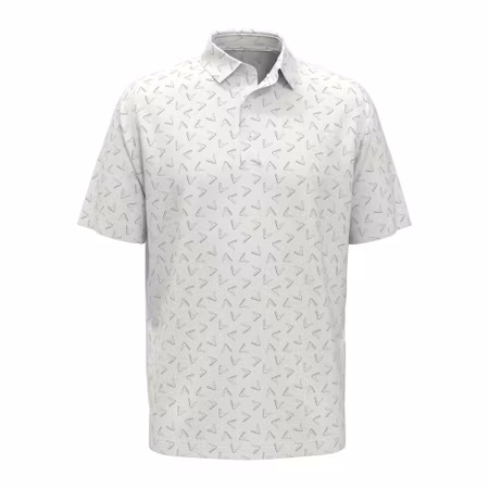 Pikétröja med mönster och Swing-Tech™ stretch | Callaway