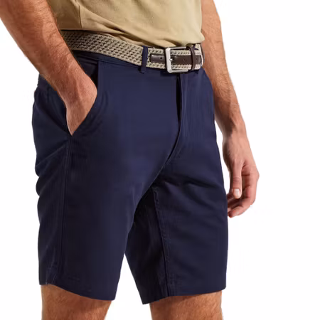 Chinoshorts i bomullstwill för herr | Asquith & Fox