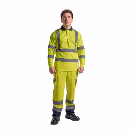 High Visibility pikétröja långärmad | Pro RTX