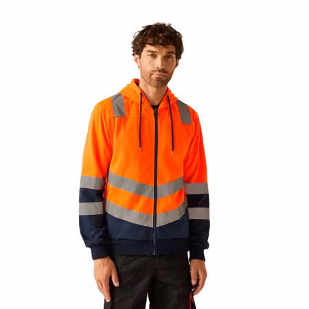 Varsel hoodie med hel dragkedja | Regatta Professional