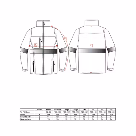 High-vis softshelljacka klassisk | Portwest