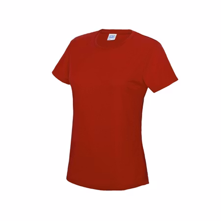 Snabbtorkande t-shirt i funktionsmaterial för dam | Just Cool